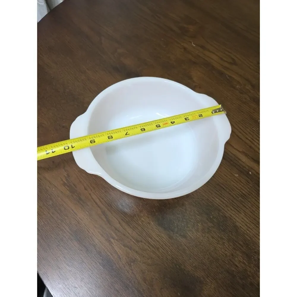 Anchor Hocking FIRE-KING‎ PEACH LUSTER 1½ QUART CASSEROLE Dish 433 Vintage